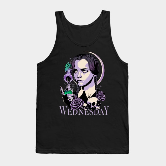 Wednesday Addams Tank Top by Heymoonly